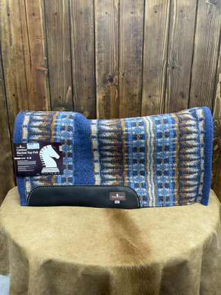 Contour Blanket Top 3/4" Felt Saddle Pad-Saddle Pads-Equibrand-Lucky J Boots & More, Women's, Men's, & Kids Western Store Located in Carthage, MO