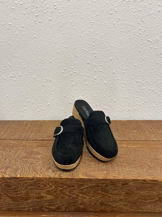 Corky's All Get Out in Black Suede Shoes *FINAL SALE*-Women's Casual Shoes-Corkys Footwear-Lucky J Boots & More, Women's, Men's, & Kids Western Store Located in Carthage, MO