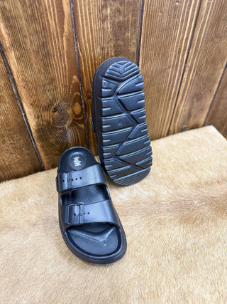 Corkys Cabana Sandal in Black *FINAL SALE*-Sandals-Corkys Footwear-Lucky J Boots & More, Women's, Men's, & Kids Western Store Located in Carthage, MO