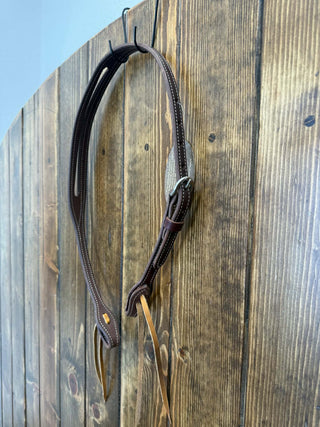 Cowperson Tack Slit Ear Headstalls-Headstall-Cowperson Tack-Lucky J Boots & More, Women's, Men's, & Kids Western Store Located in Carthage, MO