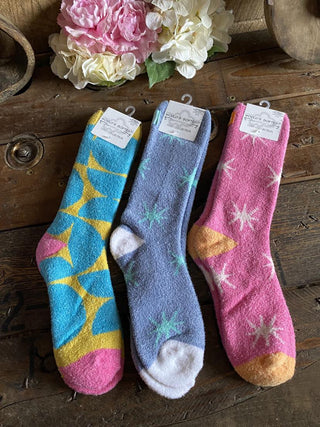 Cozy Cali Crew Socks-Socks-World's Softest Socks-Lucky J Boots & More, Women's, Men's, & Kids Western Store Located in Carthage, MO