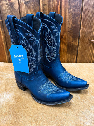 Women's Lane Sandaga Midi in Midnight Navy Boot