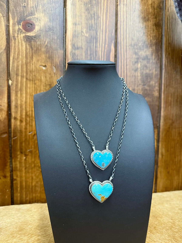 Ada Necklace-Necklaces-LJ Turquoise-Lucky J Boots & More, Women's, Men's, & Kids Western Store Located in Carthage, MO