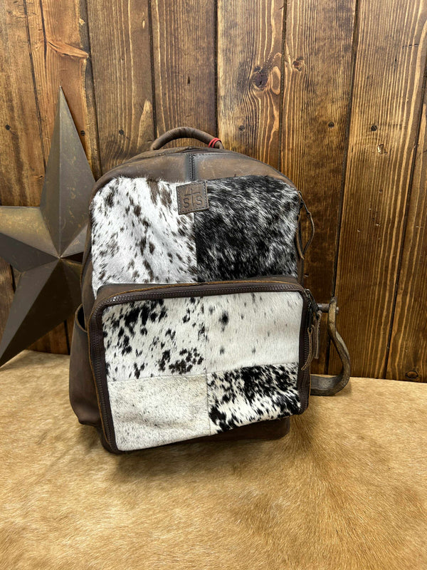 STS Cowhide Whitness Backpack-Backpacks-Carrol STS Ranchwear-Lucky J Boots & More, Women's, Men's, & Kids Western Store Located in Carthage, MO