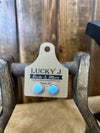 Skyla Earrings-Earrings-LJ Turquoise-Lucky J Boots & More, Women's, Men's, & Kids Western Store Located in Carthage, MO