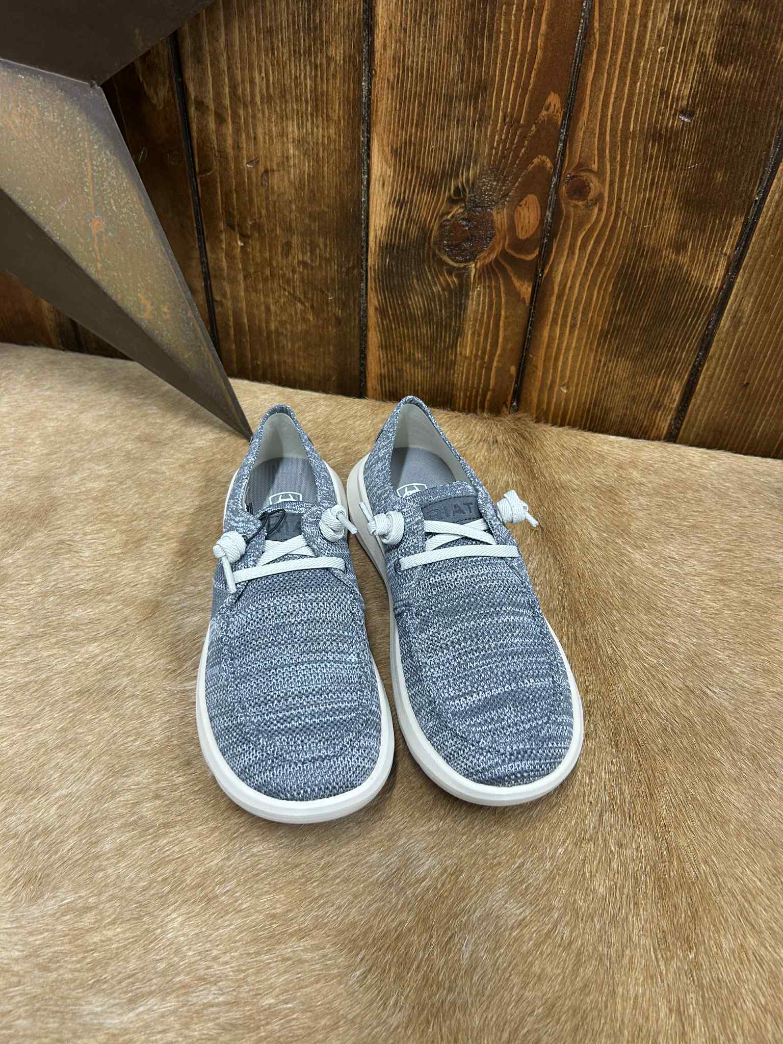 Women's Ariat Heathered Storm Knit Hilo Shoes-Women's Casual Shoes-Ariat-Lucky J Boots & More, Women's, Men's, & Kids Western Store Located in Carthage, MO