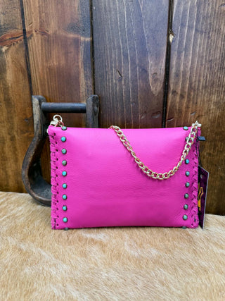 Kurtmen Barbie Pink Clutch