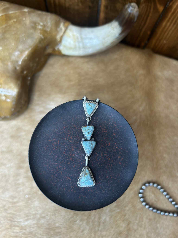 Romy Necklace-Necklaces-LJ Turquoise-Lucky J Boots & More, Women's, Men's, & Kids Western Store Located in Carthage, MO