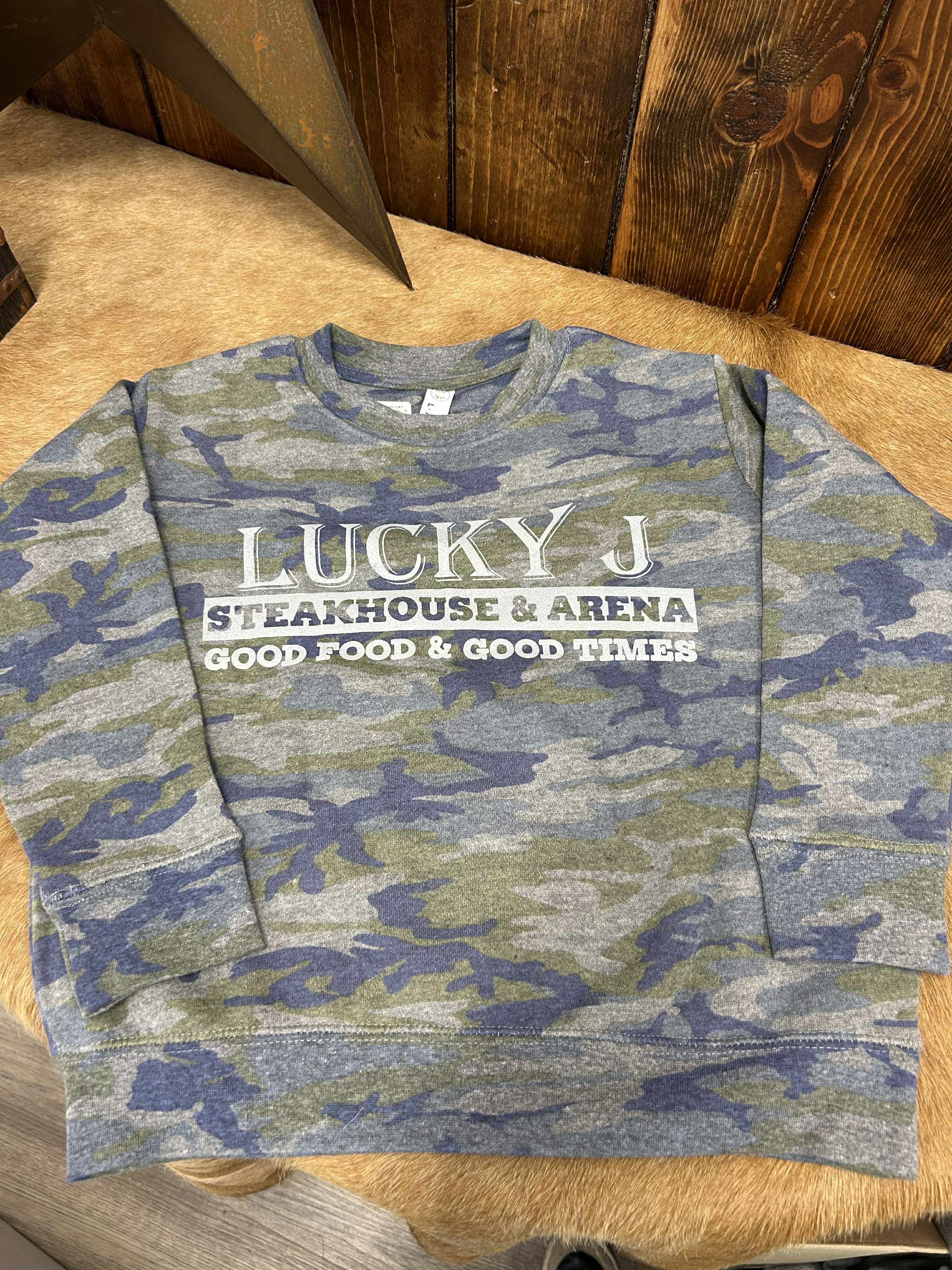 LJ Youth LAT Sweatshirts-Youth Sweatshirt-The Dugout-Lucky J Boots & More, Women's, Men's, & Kids Western Store Located in Carthage, MO