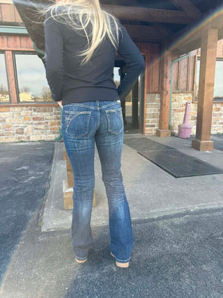 Women's Ariat Mid Rise Fiona Bootcut Jean-Women's Denim-Ariat-Lucky J Boots & More, Women's, Men's, & Kids Western Store Located in Carthage, MO