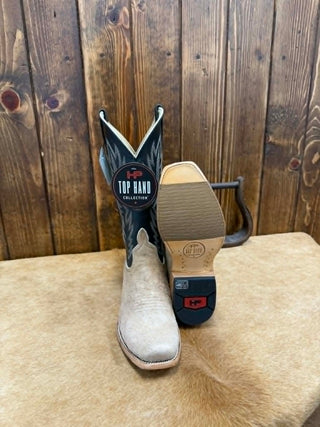 Men's Horse Power Tan Vintage Reversed Smooth Quill Boot-Men's Boots-Horse Power-Lucky J Boots & More, Women's, Men's, & Kids Western Store Located in Carthage, MO