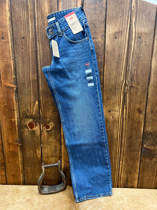 Women's Levi's Super Low Loose in Medium Wash Jean-Women's Denim-Levi's-Lucky J Boots & More, Women's, Men's, & Kids Western Store Located in Carthage, MO