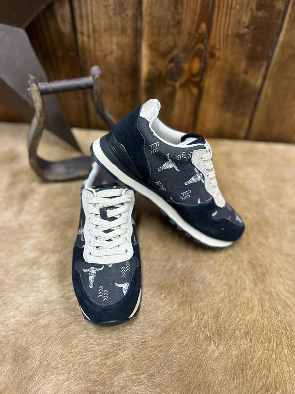 Women's Roper Black Giddy Up Shoes-Women's Casual Shoes-Karman-Lucky J Boots & More, Women's, Men's, & Kids Western Store Located in Carthage, MO