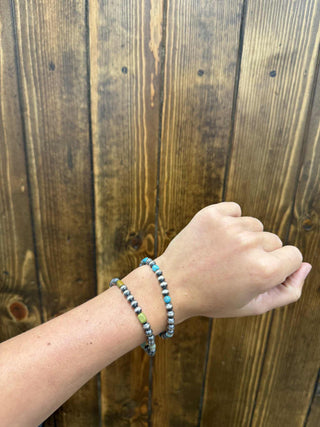 Romy Bracelet-Bracelets-LJ Turquoise-Lucky J Boots & More, Women's, Men's, & Kids Western Store Located in Carthage, MO