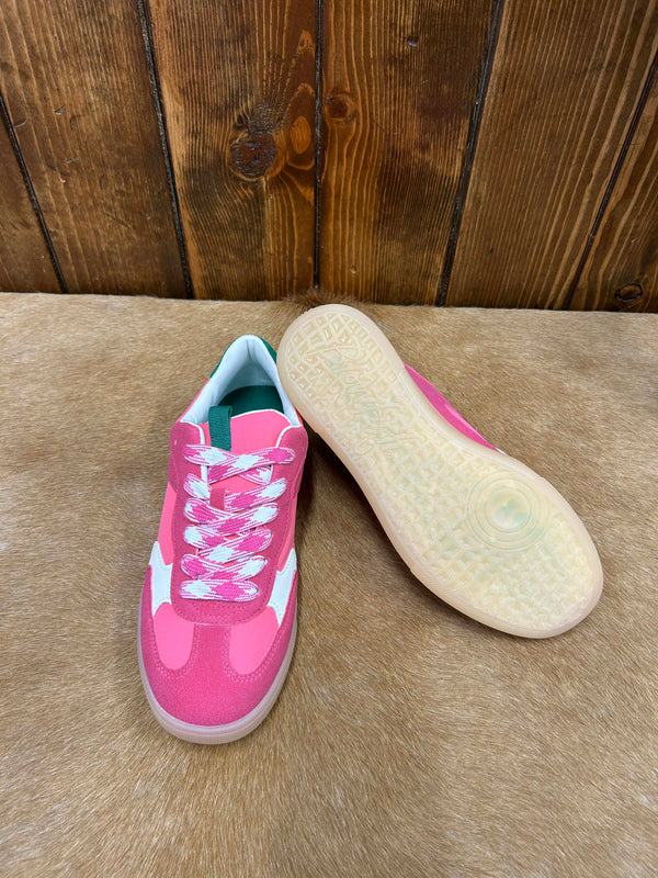 Women's Blowfish Malibu Pink Glow Tastic Sneaker-Women's Casual Shoes-Blowfish Malibu-Lucky J Boots & More, Women's, Men's, & Kids Western Store Located in Carthage, MO