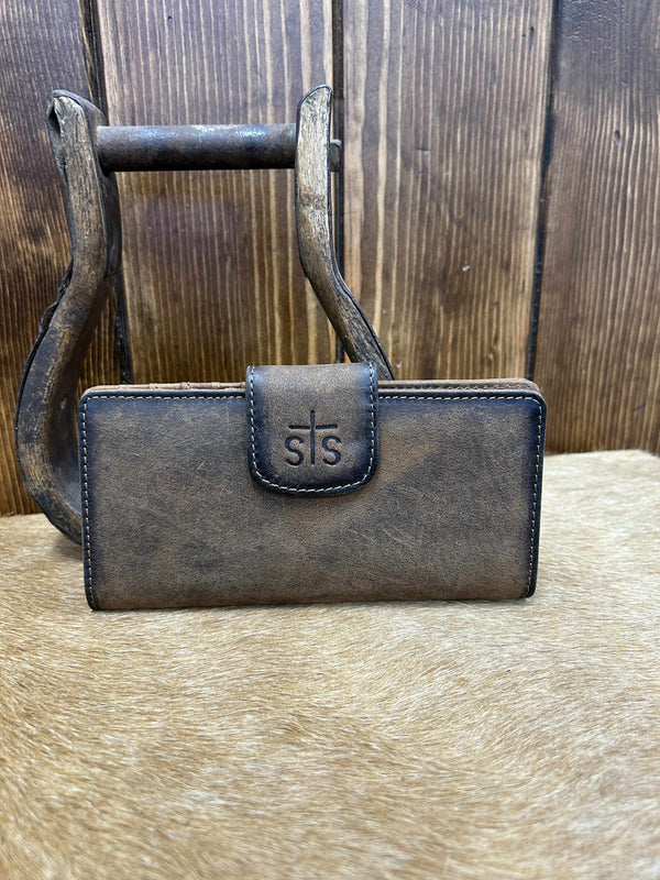 STS Basic Bliss Carlin Baroness Wallet-Wallets-Carrol STS Ranchwear-Lucky J Boots & More, Women's, Men's, & Kids Western Store Located in Carthage, MO