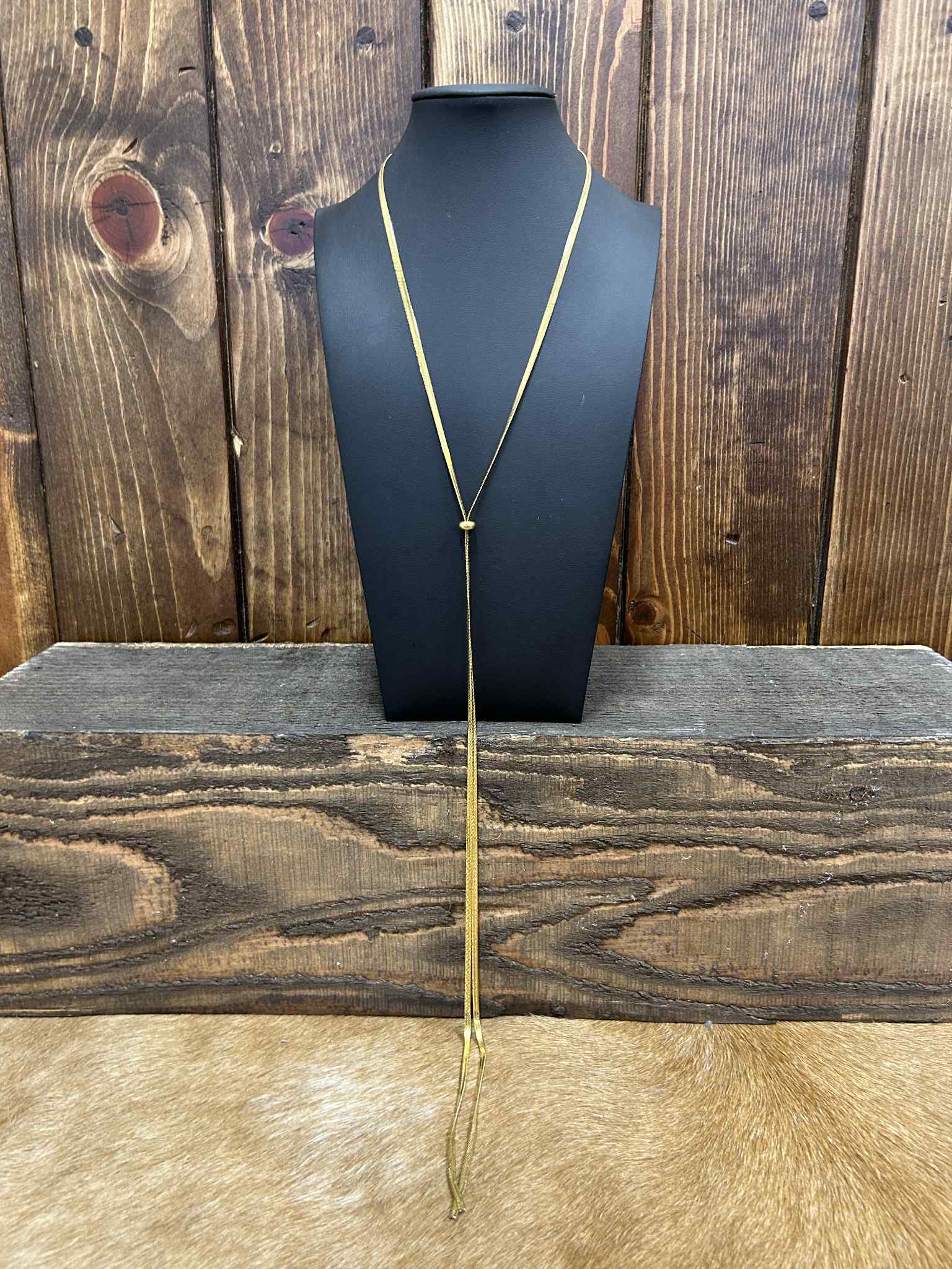 Herringbone Necklace-Necklaces-LJ Fashion Jewelry-Lucky J Boots & More, Women's, Men's, & Kids Western Store Located in Carthage, MO