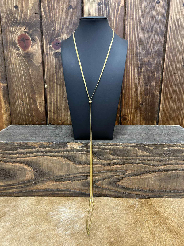 Herringbone Necklace-Necklaces-LJ Fashion Jewelry-Lucky J Boots & More, Women's, Men's, & Kids Western Store Located in Carthage, MO
