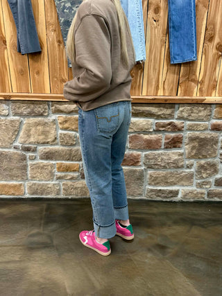 Women's Kimes Mia Mid Wash Jean-Women's Denim-Kimes Ranch-Lucky J Boots & More, Women's, Men's, & Kids Western Store Located in Carthage, MO