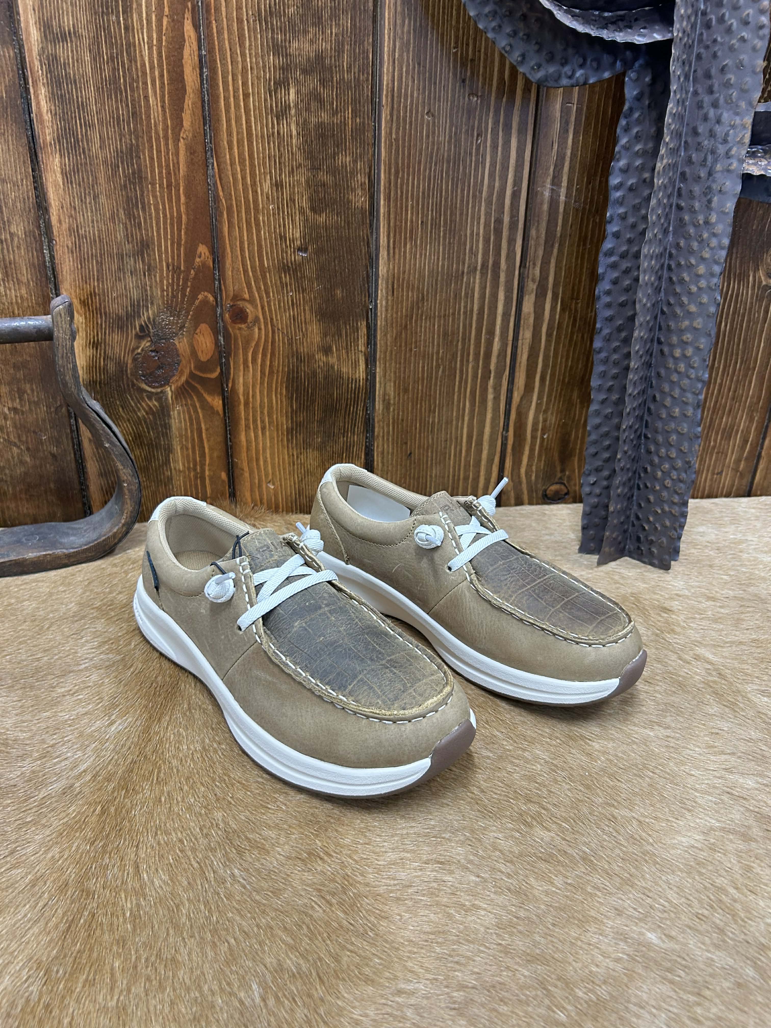 Women's Ariat Buckeye Tan H2O Hilo Shoe-Women's Casual Shoes-Ariat-Lucky J Boots & More, Women's, Men's, & Kids Western Store Located in Carthage, MO