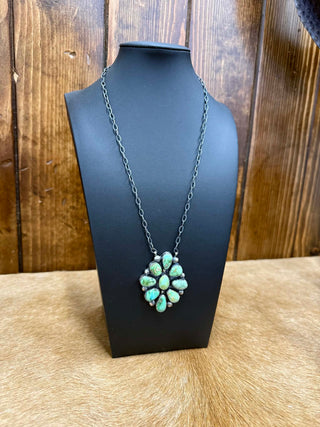 Stevie Necklace-Necklaces-LJ Turquoise-Lucky J Boots & More, Women's, Men's, & Kids Western Store Located in Carthage, MO