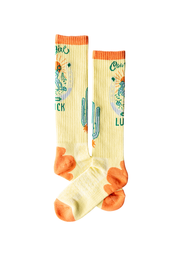 Lucky Chuck Socks-Socks-Lucky Chuck Brand-Lucky J Boots & More, Women's, Men's, & Kids Western Store Located in Carthage, MO