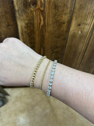Gold Bracelets-Bracelets-LJ Fashion Jewelry-Lucky J Boots & More, Women's, Men's, & Kids Western Store Located in Carthage, MO
