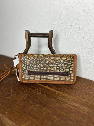 Double J Ladies Zipper Wallets-Wallets-DOUBLE J SADDLERY-Lucky J Boots & More, Women's, Men's, & Kids Western Store Located in Carthage, MO