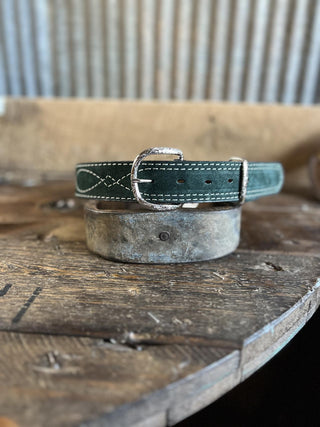 Double J Suede Belts-Belts-DOUBLE J SADDLERY-Lucky J Boots & More, Women's, Men's, & Kids Western Store Located in Carthage, MO