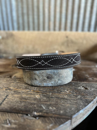 Double J Suede Belts-Belts-DOUBLE J SADDLERY-Lucky J Boots & More, Women's, Men's, & Kids Western Store Located in Carthage, MO