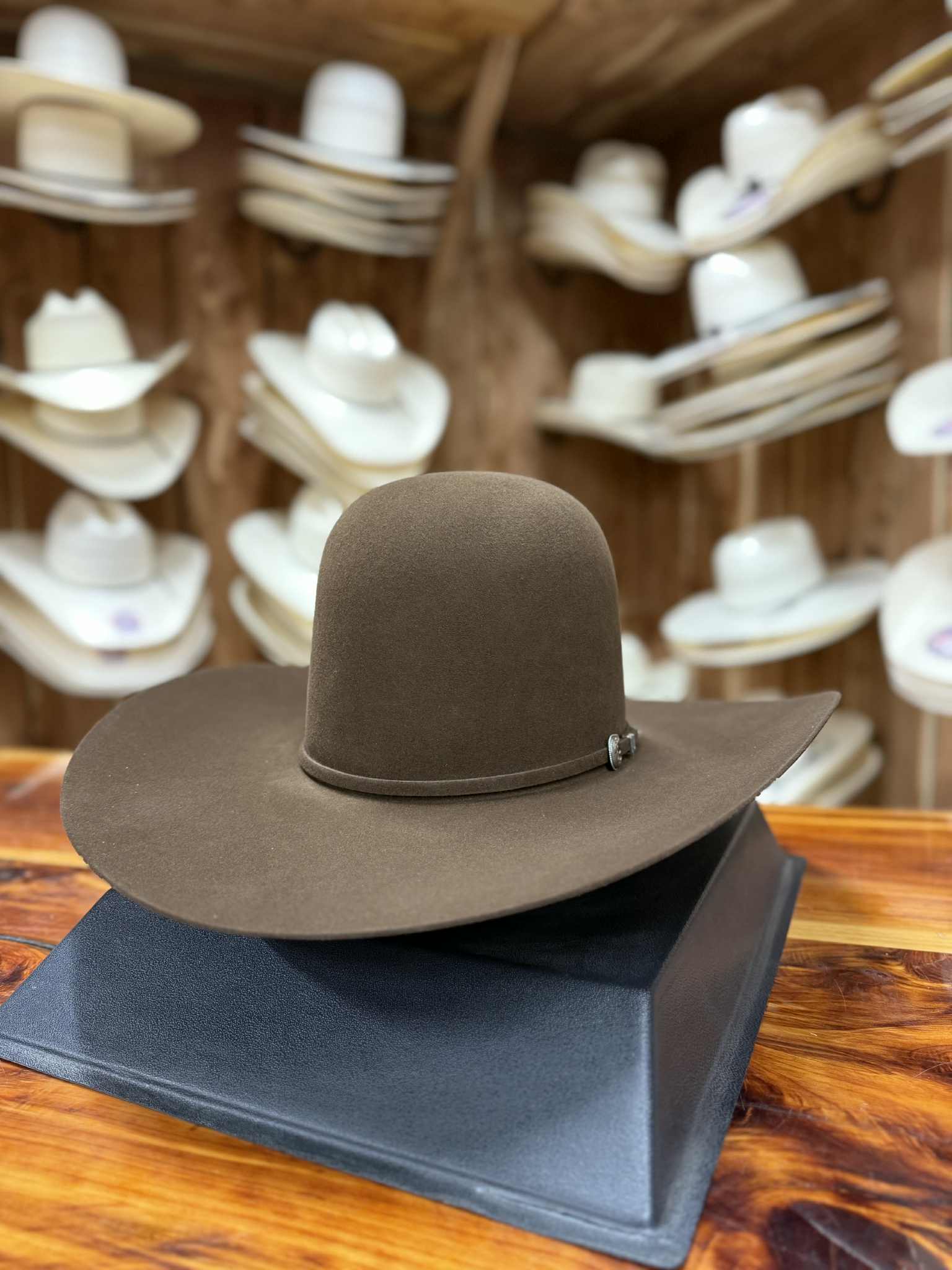 Rodeo King 30X Whiskey Felt Hat-Felt Cowboy Hats-Rodeo King-Lucky J Boots & More, Women's, Men's, & Kids Western Store Located in Carthage, MO