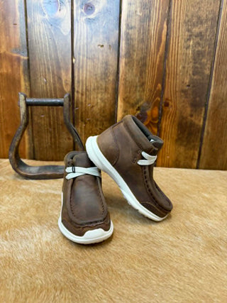Kid's Ariat Spitfire Distressed Brown Shoe