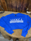 LJ Gildan Long Sleeve-Long Sleeves-The Dugout-Lucky J Boots & More, Women's, Men's, & Kids Western Store Located in Carthage, MO