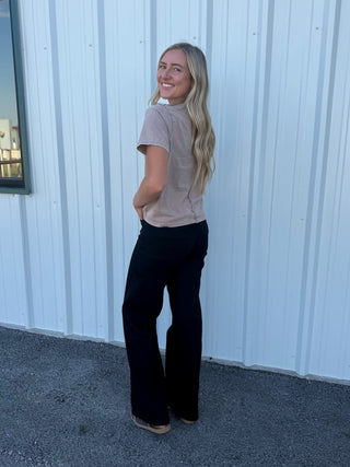 Women's Flying Monkey Stevie High Rise Trouser Wide Leg Jean