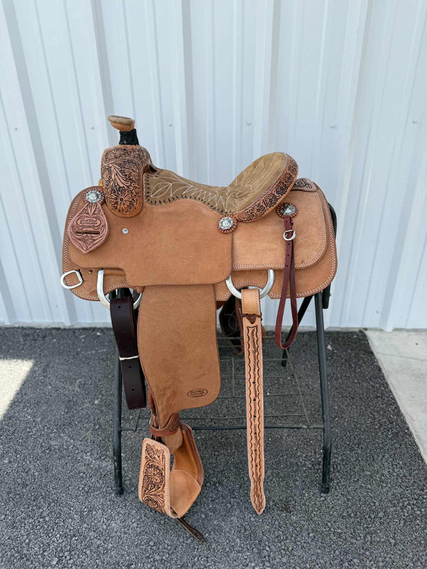Trent Ward OY Calf Roper Saddle ISCR79-25-Saddle-Trent Ward-Lucky J Boots & More, Women's, Men's, & Kids Western Store Located in Carthage, MO