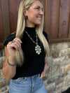 Augusta Necklace-Necklaces-LJ Turquoise-Lucky J Boots & More, Women's, Men's, & Kids Western Store Located in Carthage, MO