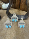 Kylee Earrings-Earrings-LJ Turquoise-Lucky J Boots & More, Women's, Men's, & Kids Western Store Located in Carthage, MO