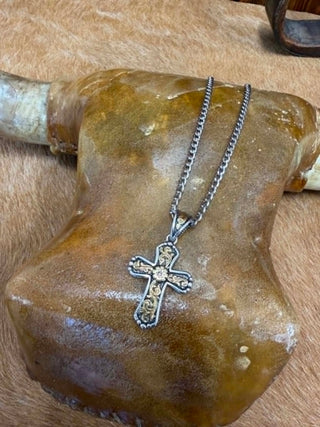 Twister Men's Cross Necklaces