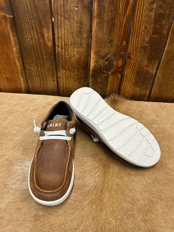 Ariat Men's Tumble Brown Suede Hilo Shoe-Men's Casual Shoes-Ariat-Lucky J Boots & More, Women's, Men's, & Kids Western Store Located in Carthage, MO