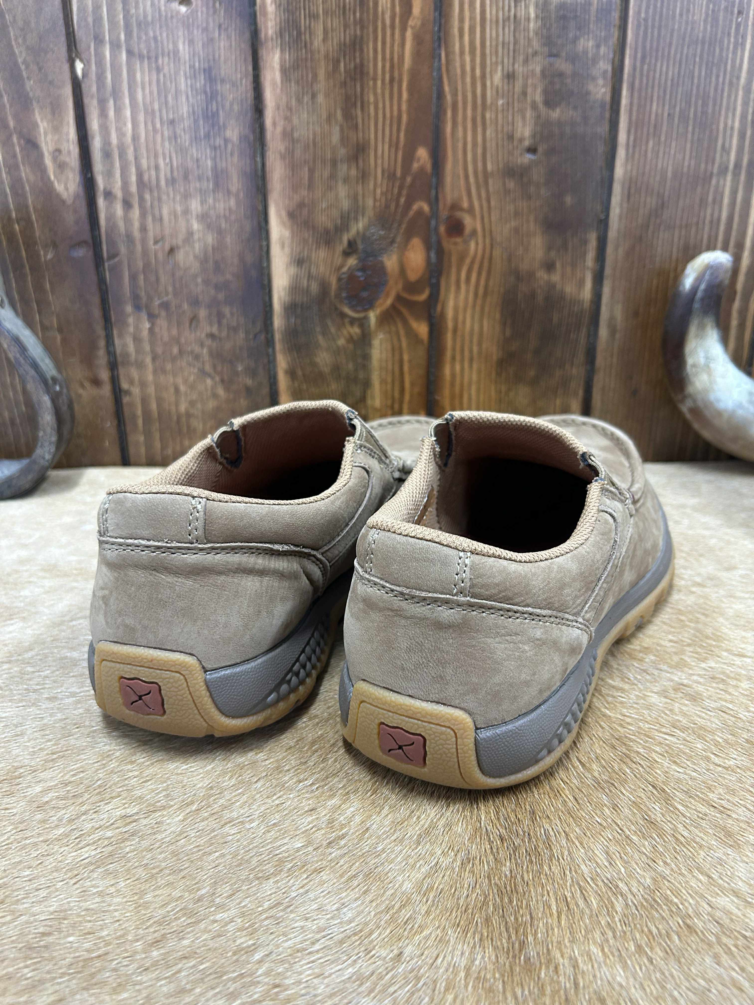 Men's Twisted X Camel Driving Moc Shoes MXC0022-Men's Casual Shoes-Twisted X Boots-Lucky J Boots & More, Women's, Men's, & Kids Western Store Located in Carthage, MO