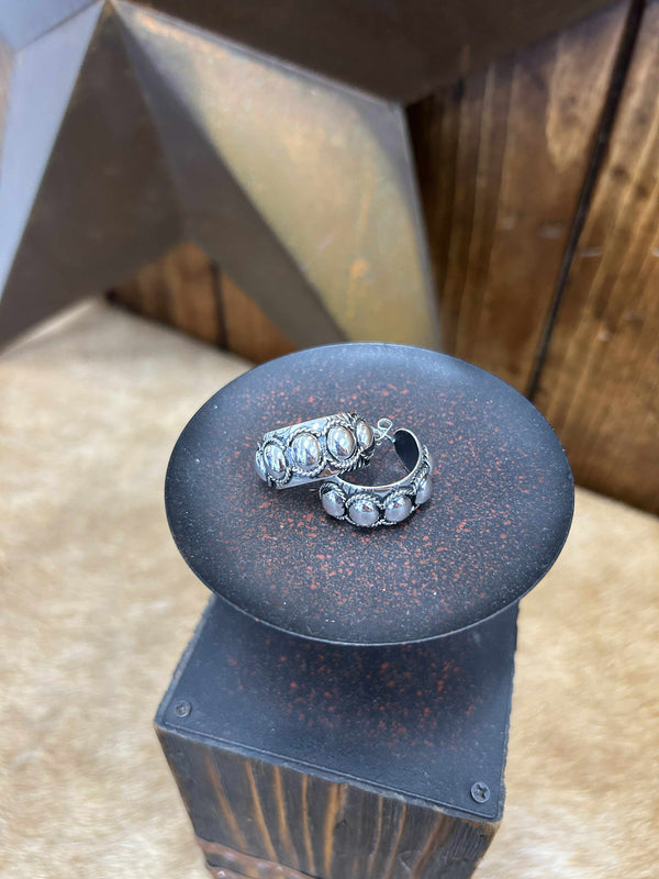 Heidi Earrings-Earrings-LJ Turquoise-Lucky J Boots & More, Women's, Men's, & Kids Western Store Located in Carthage, MO