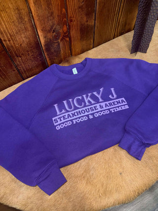 LJ Bella Sweatshirt-Sweatshirts-The Dugout-Lucky J Boots & More, Women's, Men's, & Kids Western Store Located in Carthage, MO