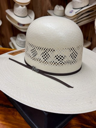 Twister 30X Shantung Open Crown 5" Straw Hat