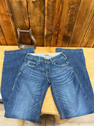 Women's Ariat Perfect Rise Lelani Trouser Jean-Women's Denim-Ariat-Lucky J Boots & More, Women's, Men's, & Kids Western Store Located in Carthage, MO