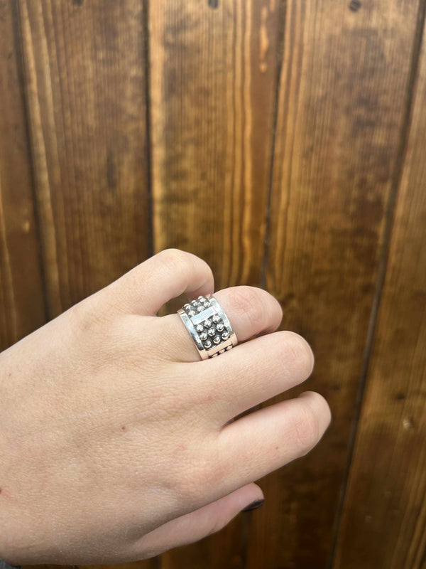 Freya Ring-Rings-LJ Turquoise-Lucky J Boots & More, Women's, Men's, & Kids Western Store Located in Carthage, MO