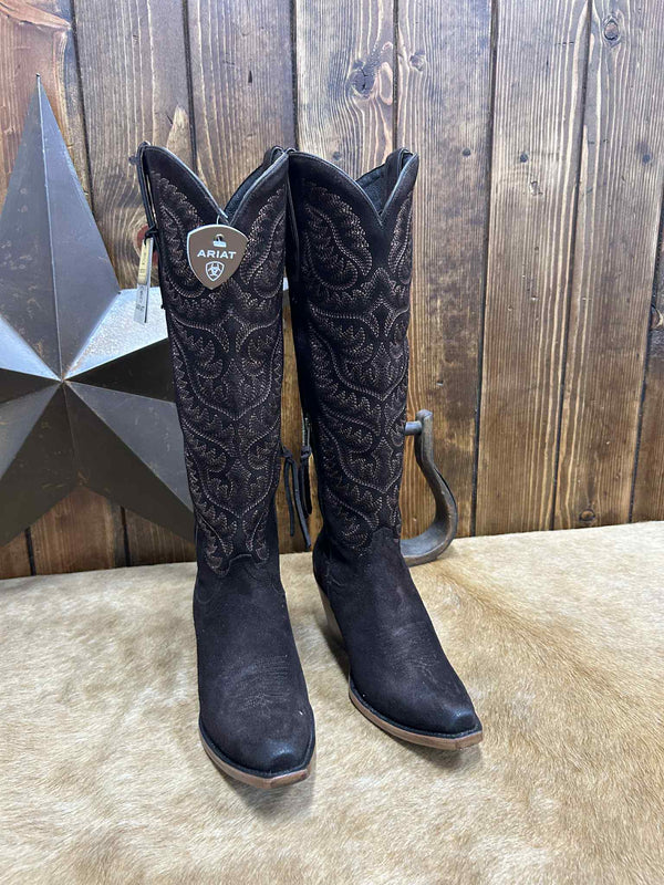 Womens Ariat French Roast Laramie Boot-Women's Boots-Ariat-Lucky J Boots & More, Women's, Men's, & Kids Western Store Located in Carthage, MO