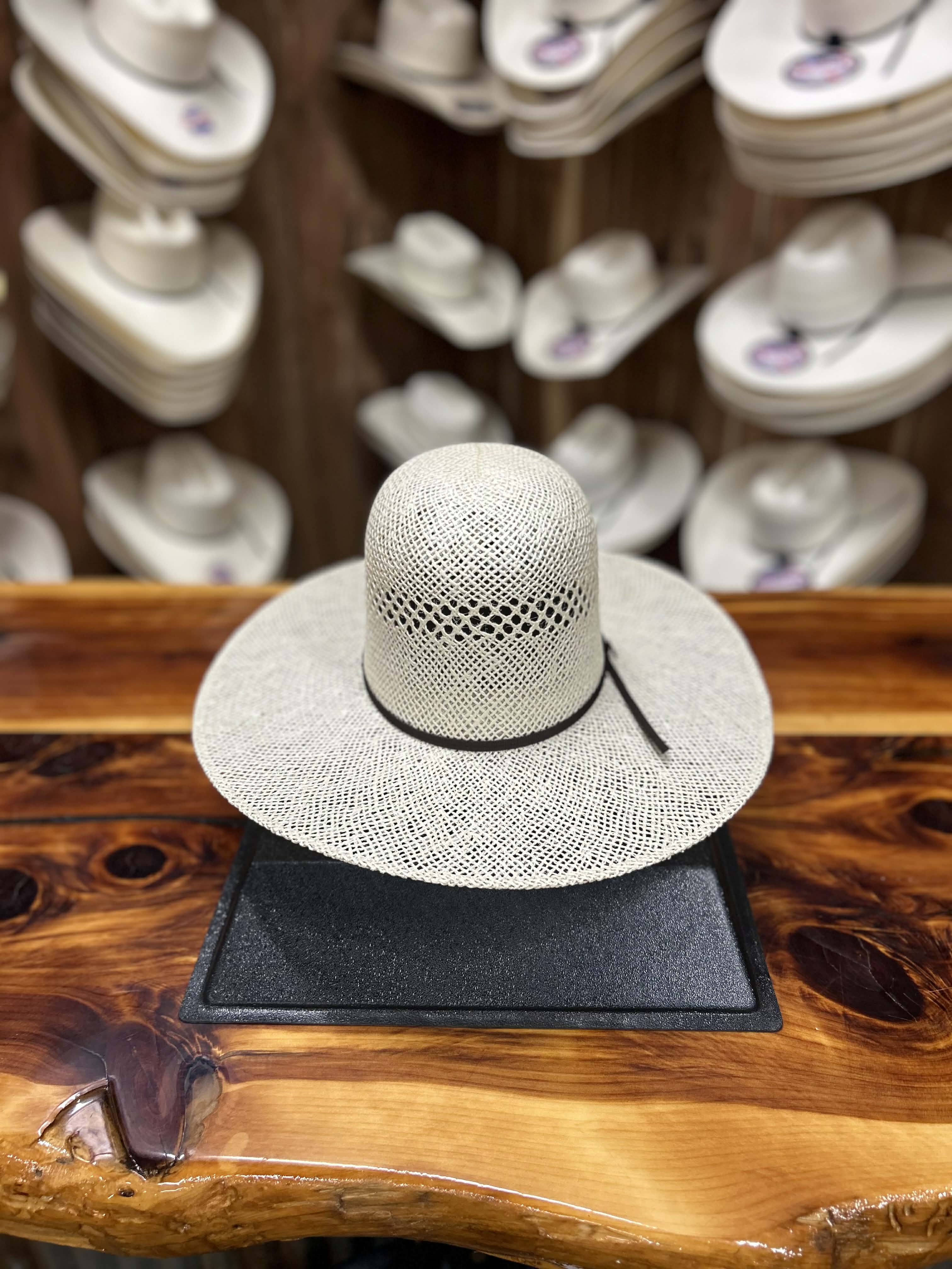 Resistol Montgomery Straw Hat 4 1/2