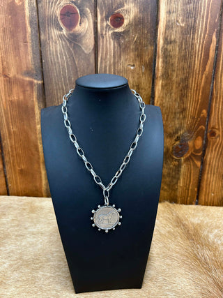 Gold & Silver Fashion Necklaces-Necklaces-LJ Fashion Jewelry-Lucky J Boots & More, Women's, Men's, & Kids Western Store Located in Carthage, MO