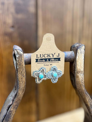 Eva Earrings - Lucky J Boots & More
