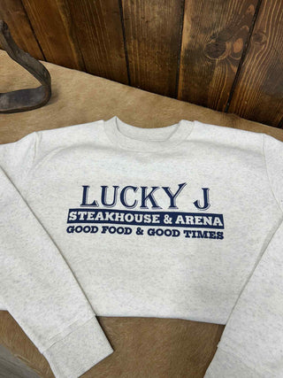 LJ LAT Sweatshirt-Sweatshirts-The Dugout-Lucky J Boots & More, Women's, Men's, & Kids Western Store Located in Carthage, MO